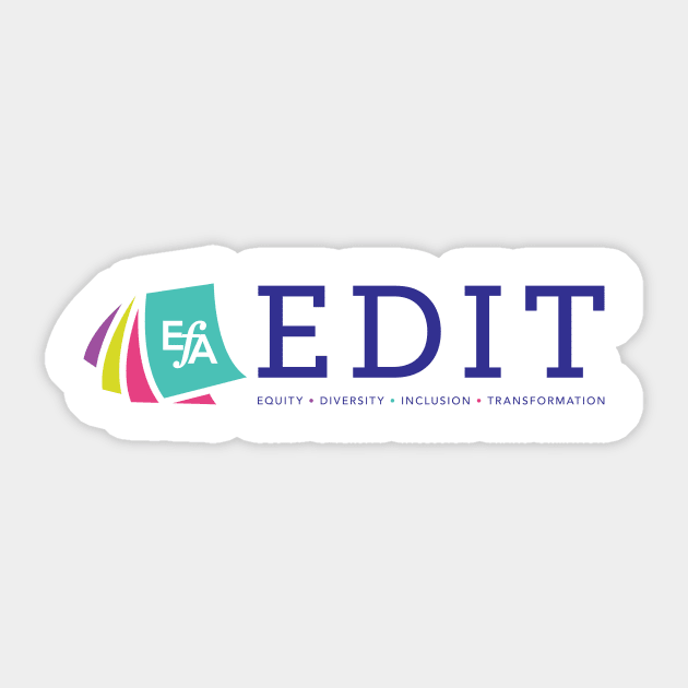 EFA's EDIT Full Color Logo Sticker by EFAShop